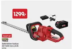 Jula Batteridriven häcksax 40 V 600 mm 2,0 Ah, SEK 1299 erbjuda