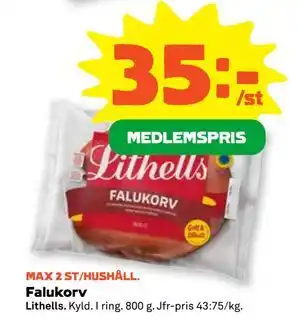 Stora Coop Falukorv, Medlemspris erbjuda