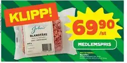 Stora Coop Blandfärs, Medlemspris erbjuda
