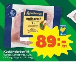 Stora Coop Kycklingbröstfilé, SEK 89 erbjuda