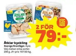 Stora Coop Ätklar kyckling, SEK 79 erbjuda