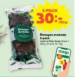 Stora Coop Ätmogen avokado 3-pack, SEK 30 erbjuda