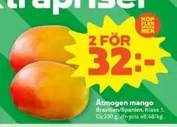 Stora Coop Ätmogen mango, SEK 32 erbjuda