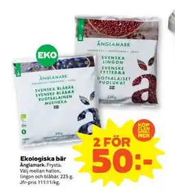 Stora Coop Ekologiska bär, SEK 50 erbjuda