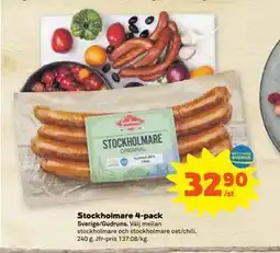 Stora Coop Stockholmare 4-pack, SEK 32.9 erbjuda