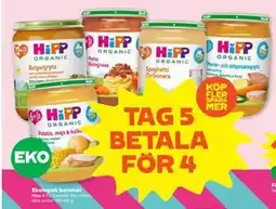 Stora Coop Ekologisk barnmat erbjuda