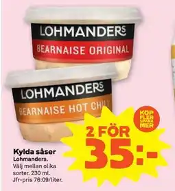 Stora Coop Kylda såser, SEK 35 erbjuda