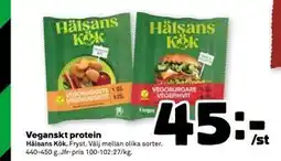 Stora Coop Veganskt protein, SEK 45 erbjuda