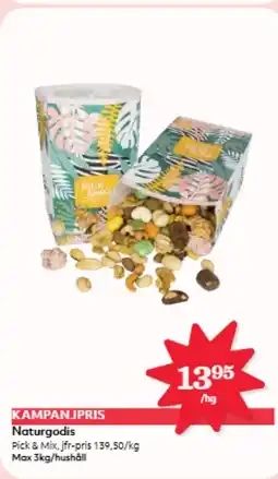 Hemköp Naturgodis erbjuda
