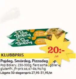 Hemköp Pajdeg, Smördeg, Pizzadeg erbjuda