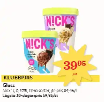 Hemköp Glass erbjuda