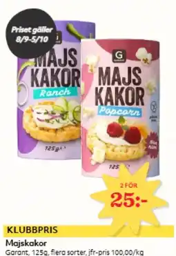 Hemköp Majskakor erbjuda