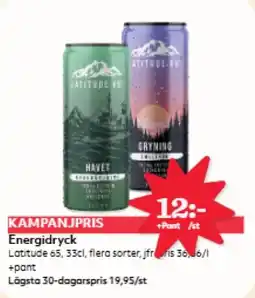 Hemköp Energidryck erbjuda