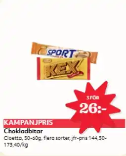 Hemköp Chokladbitar erbjuda