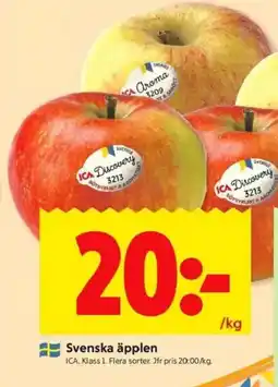 ICA Kvantum Svenska äpplen erbjuda