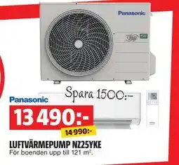 Bauhaus LUFTVÄRMEPUMP NZ25YKE, SEK 13490 erbjuda