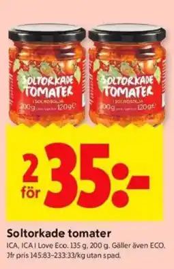 ICA Kvantum Soltorkade tomater erbjuda