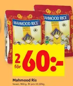 ICA Kvantum Mahmood Ris erbjuda