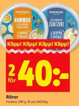 ICA Kvantum Röror erbjuda