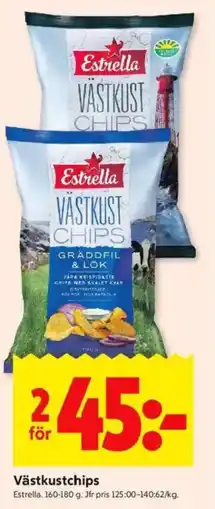 ICA Kvantum Västkustchips erbjuda