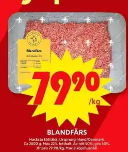 ICA Supermarket BLANDFÄRS erbjuda