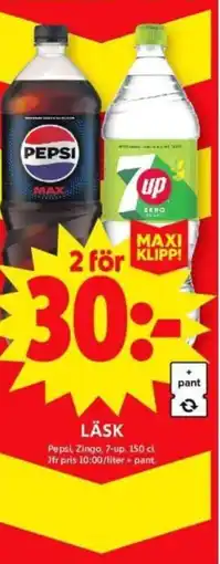 ICA Supermarket LÄSK erbjuda