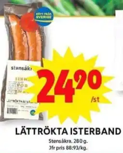 ICA Supermarket LÄTTRÖKTA ISTERBAND erbjuda