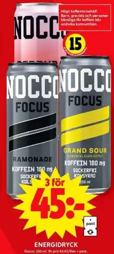 ICA Supermarket ENERGIDRYCK erbjuda