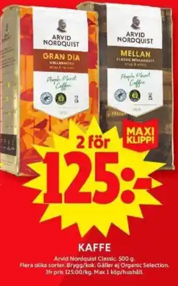 ICA Supermarket KAFFE erbjuda