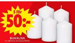 ICA Supermarket BLOCKLJUS erbjuda
