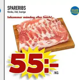 Din Mat SPARERIBS erbjuda