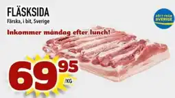 Din Mat FLÄSKSIDA erbjuda