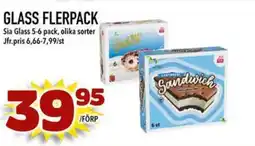 Din Mat GLASS FLERPACK erbjuda