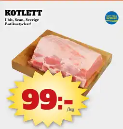 Bonum Matmarknad KOTLETT erbjuda
