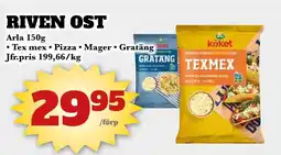 Bonum Matmarknad RIVEN OST Arla erbjuda