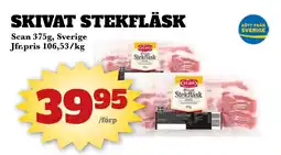 Bonum Matmarknad SKIVAT STEKFLÄSK erbjuda