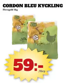 Bonum Matmarknad CORDON BLEU KYCKLING erbjuda