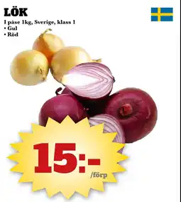 Bonum Matmarknad LÖK erbjuda
