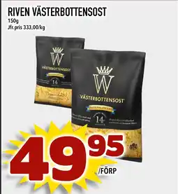 Bonum Matmarknad RIVEN VÄSTERBOTTENSOST erbjuda