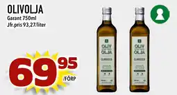 Bonum Matmarknad OLIVOLJA erbjuda