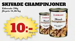 Bonum Matmarknad SKIVADE CHAMPINJONER erbjuda