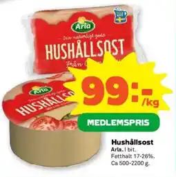 Coop Forum Hushållsost erbjuda