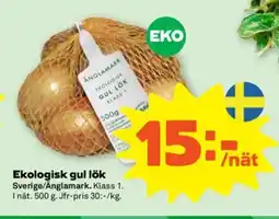 Coop Forum Ekologisk gul lök erbjuda