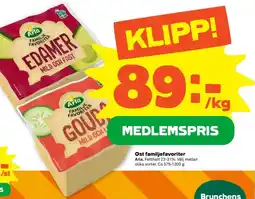 Coop Forum Ost familjefavoriter erbjuda