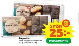Coop Forum Baguetter erbjuda