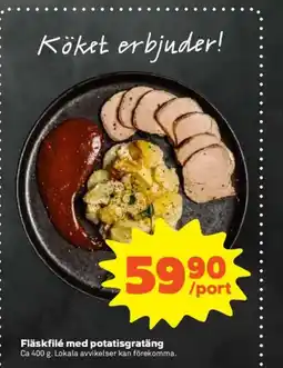 Coop Forum Fläskfilé med potatisgratäng erbjuda
