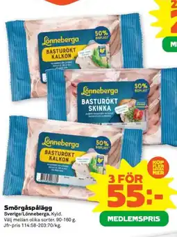 Coop Forum Smörgåspålägg erbjuda