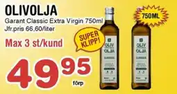Nya Pulsen OLIVOLJA erbjuda