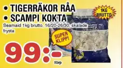 Nya Pulsen • TIGERRÄKOR RÅA •SCAMPI KOKTA erbjuda