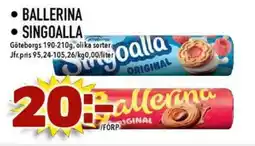Nya Pulsen • BALLERINA • SINGOALLA erbjuda